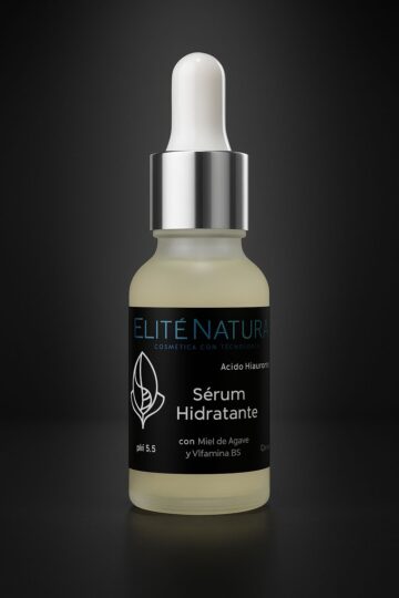 Serúm hidratante de ácido hialurónico + miel de agave de Elité Natura